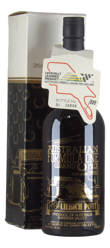Peter Liebich Australian Formula One Grand Prix Port 1985 (1x 750mL)