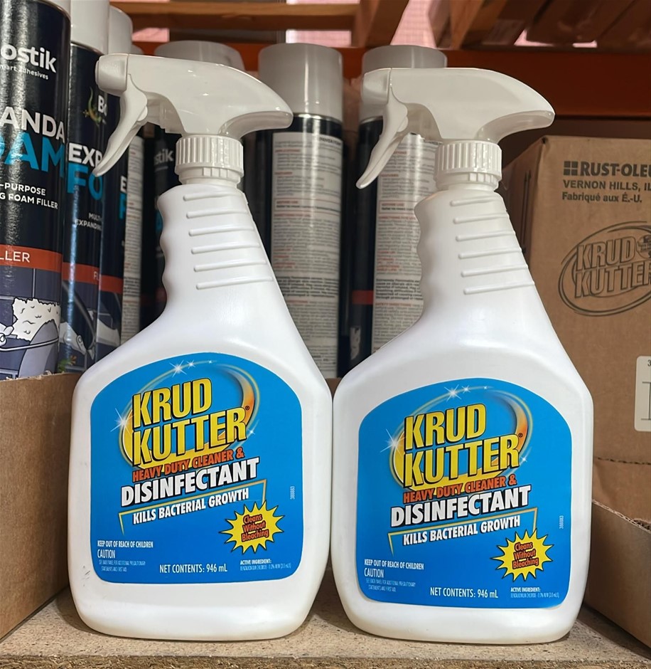 Krud Kutter Heavy Duty Cleaner & Disinfectant 946Ml (Twin Pack)