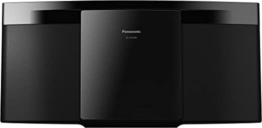 PANASONIC 2.0 Channel 20W Slim Stylish Compact Micro Hi-Fi System with Blue