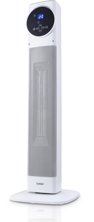 Goldair 2200W Ceramic Tower Heater, GCT360. NB: used, no box