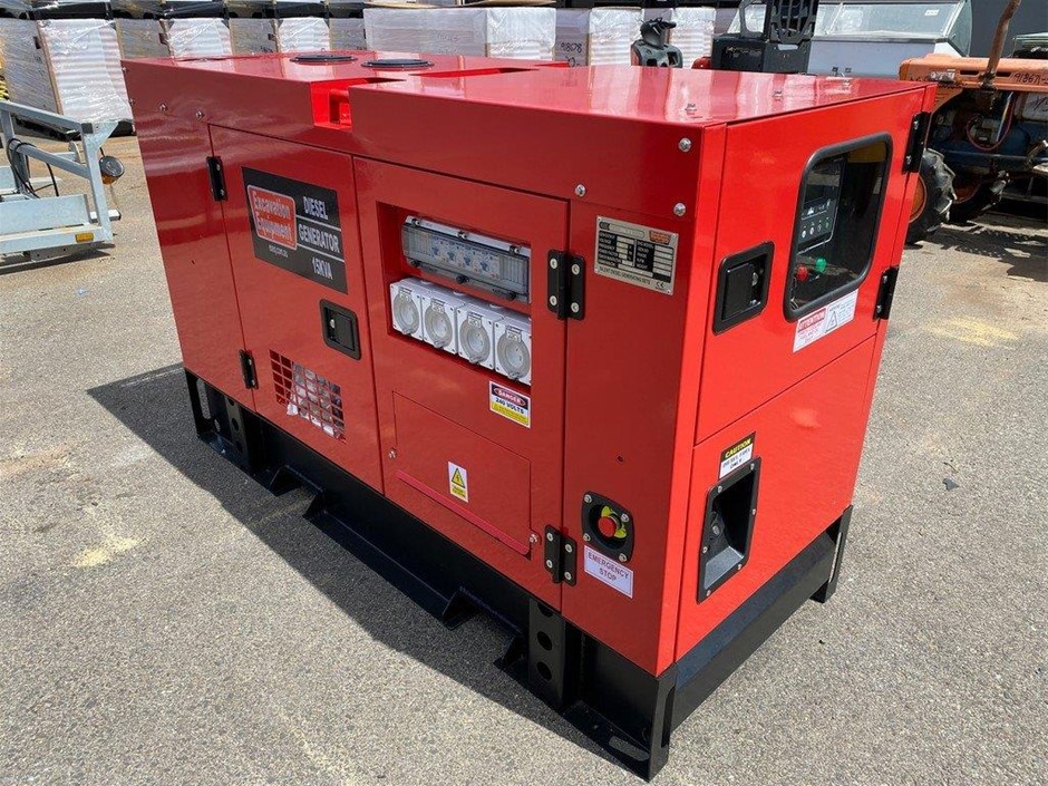 15kVA Single Phase Generator (Unused)