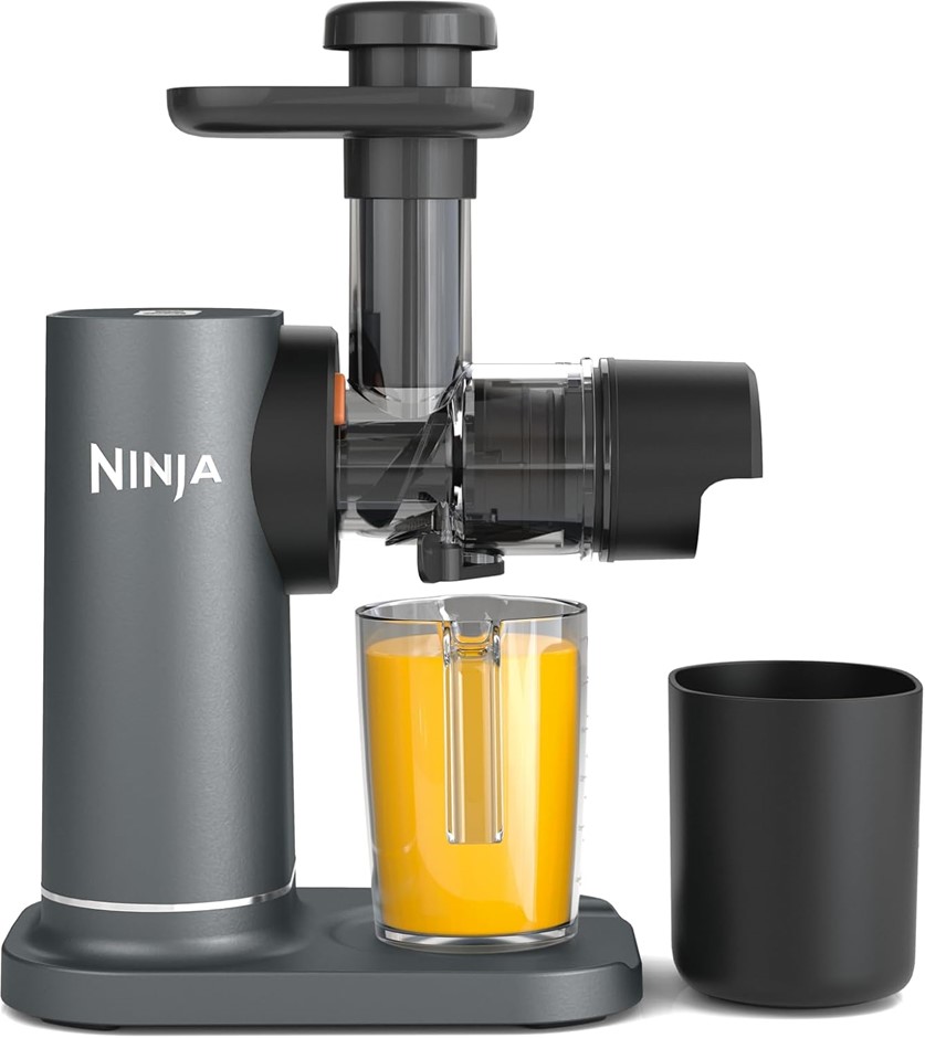 NINJA Neverclog Cold Press Juicer Machine JC151ANZ, Grey. NB: minor use