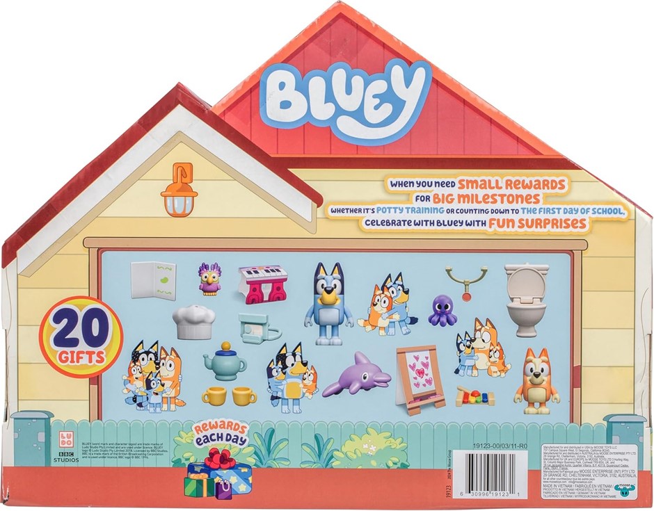 BLUEY Bluey's Surprise Countdown. NB: NEW.