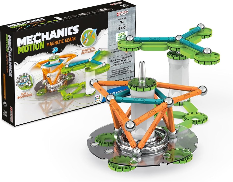 GEOMAG Mechanics Motion Magnetic Gears.
