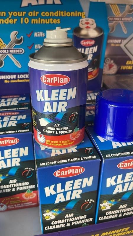 (9 PACK) CarPlan Kleen Air Conditioner Cleaner & Sanitiser SOA009