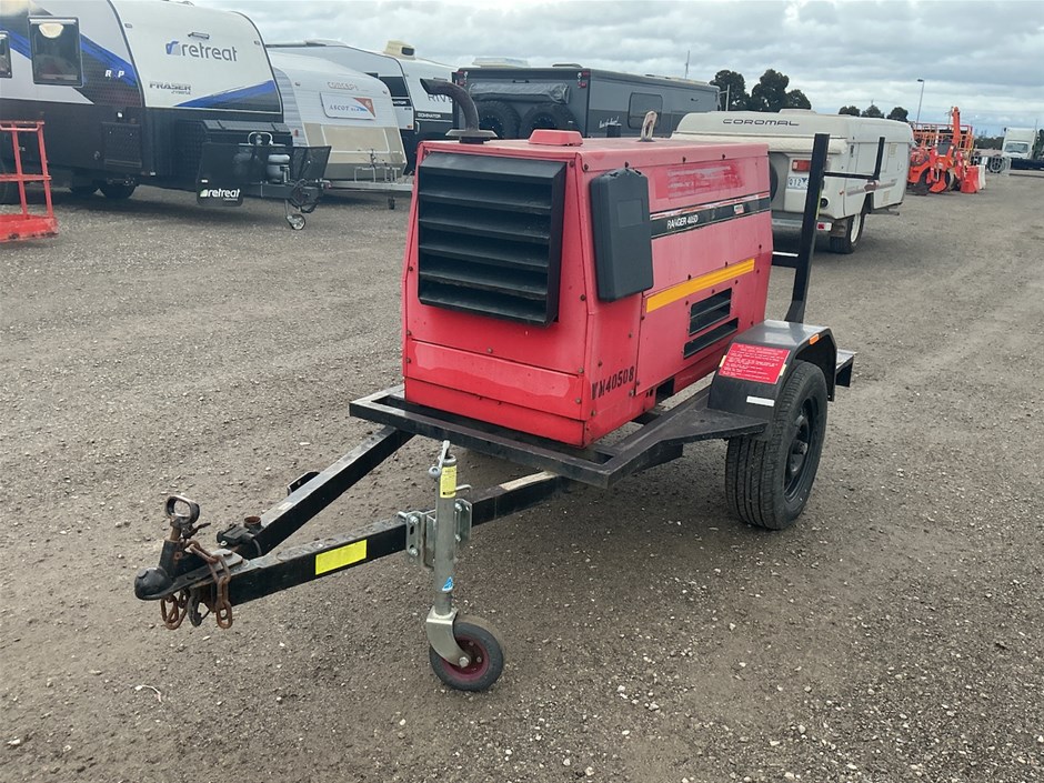 Lincoln Ranger 405D Trailer Mounted Welder