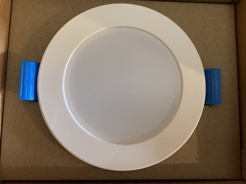 9x Vertex 12W Dimmable Slim Downlights (Unused)