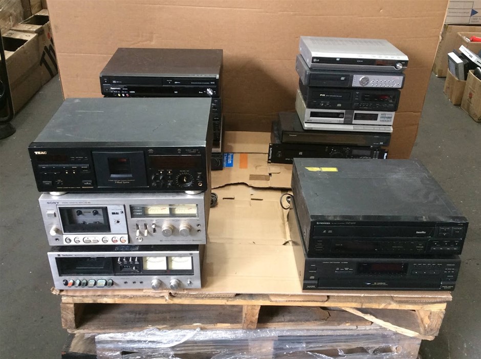 Panasonic/Fostex/Tyco Recorders & DVRs (Lot of 5)