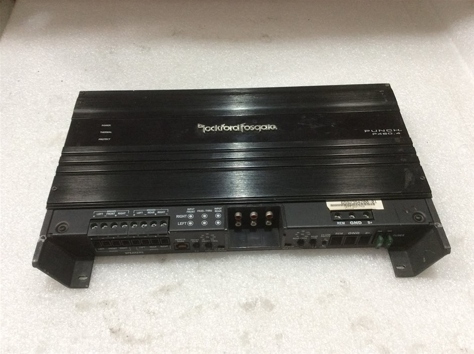 Rockford Fosgate Punch P400-4 4-Channel Car Audio Amplifier