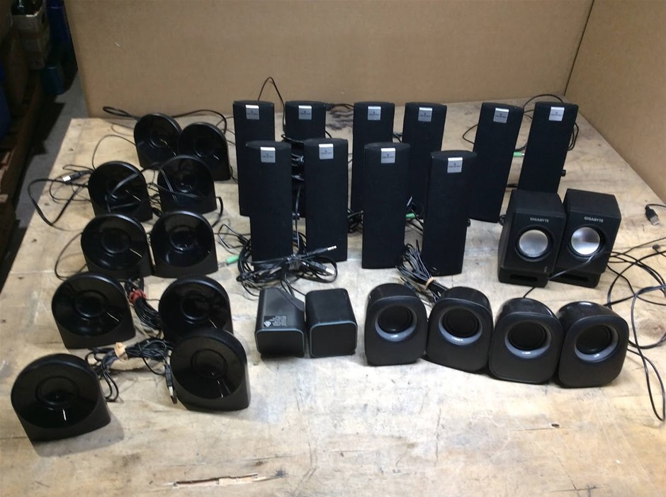 Mixed Brand Computer Speakers