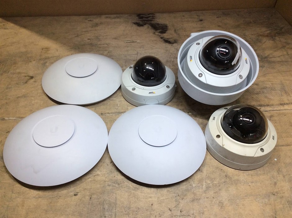 Surveillance Camera + Wireless Access Point (Lot Of 6)