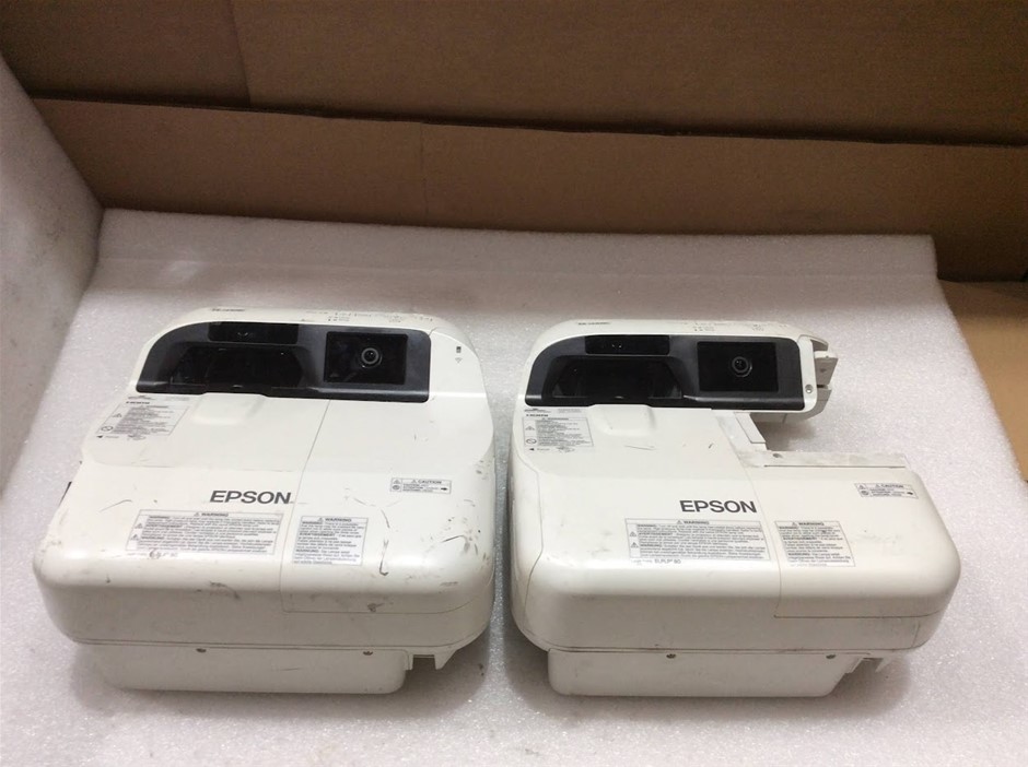 Epson EB-1430Wi LCD Projector (Lot of 2)