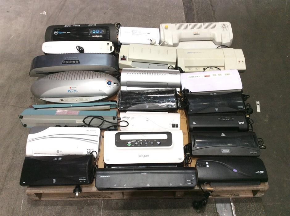 Mixed Laminating Machines GBC Fellowes Kogan Officequip Lot