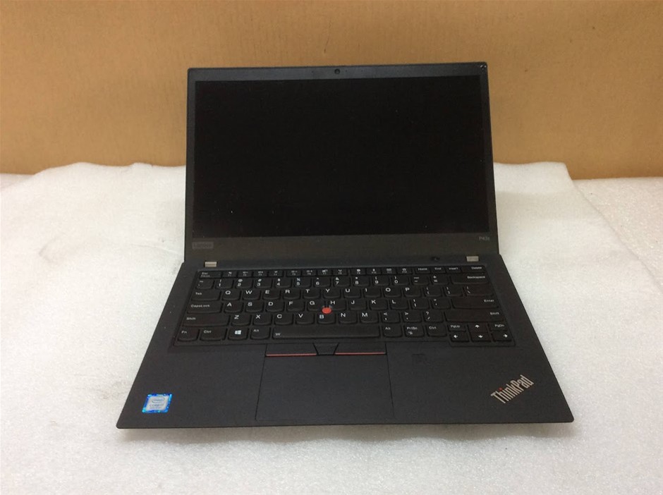 Lenovo Thinkpad P43s Laptop I7-8765u 16gbram 256gb Black