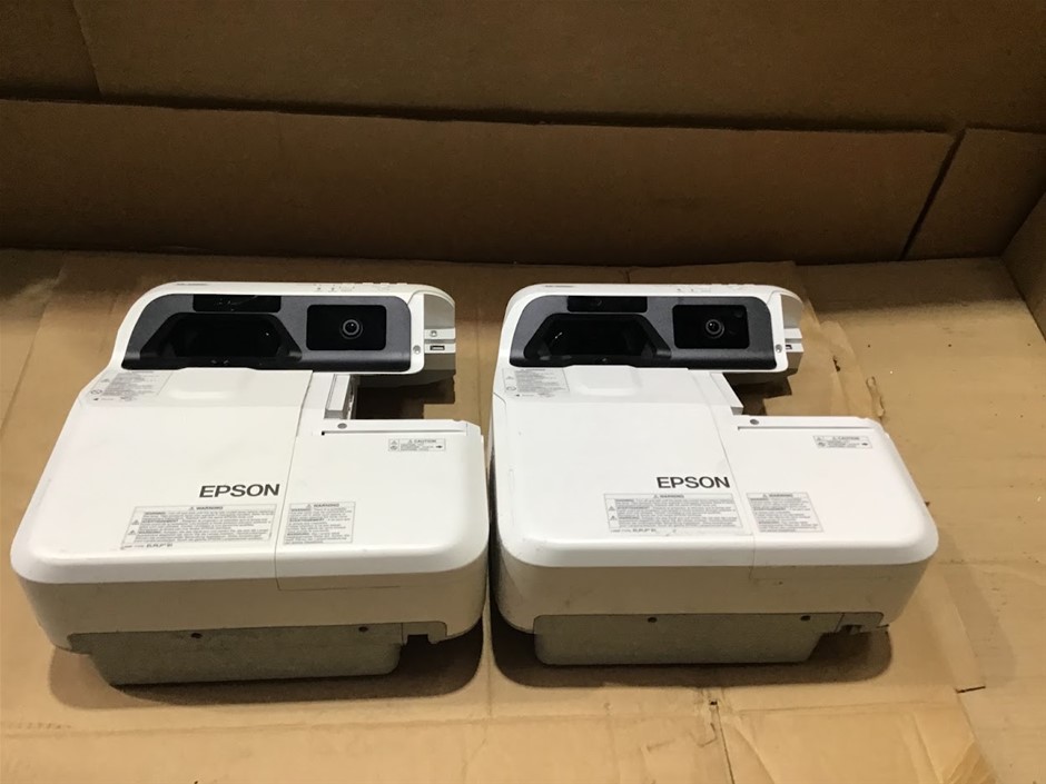 Epson EB-695Wi LCD Projectors (Lot Of 2)