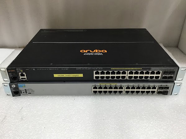 HP J9773A 2530-24G PoE+&aruba J9727A 2920-24G PoE+ Switch (Lot of 2)