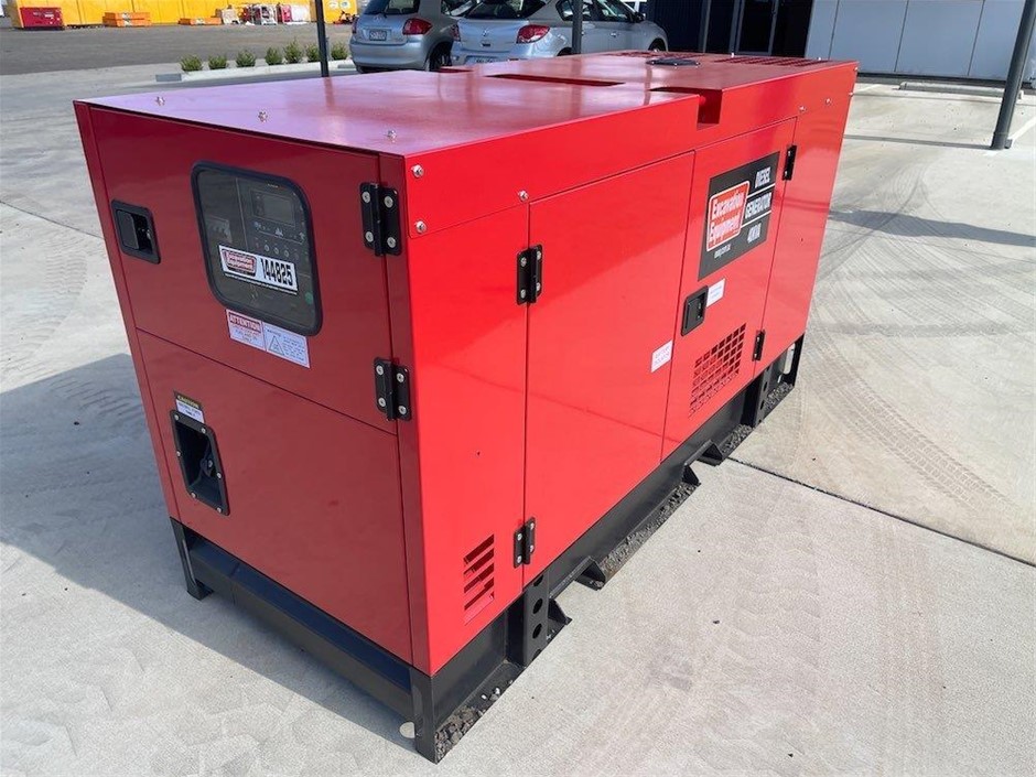 Silenced 40kVA Generator (Unused)