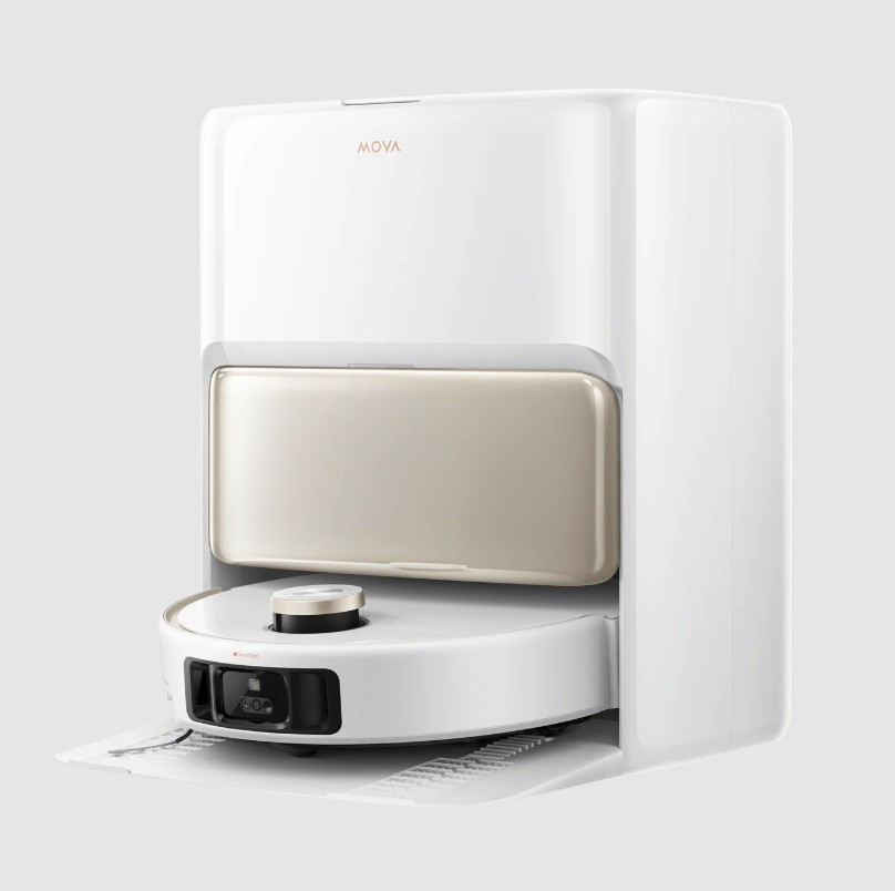 MOVA V50 Ultra Auto-Empty Robot Vacuum and Mop, White. NB: Not in working c