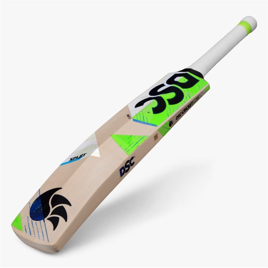 DSC Spliit 330 Premium Lightweight Kashmir Willow Cricket Bat, Beige.
