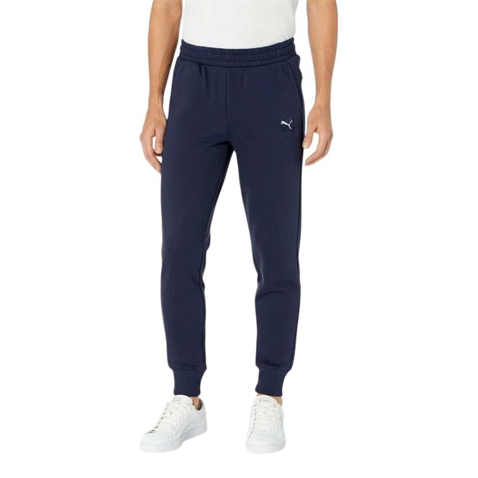 PUMA Men's ESS Elevated Fleece Pants, Size XL, Navy (16), 199182. Buyers N