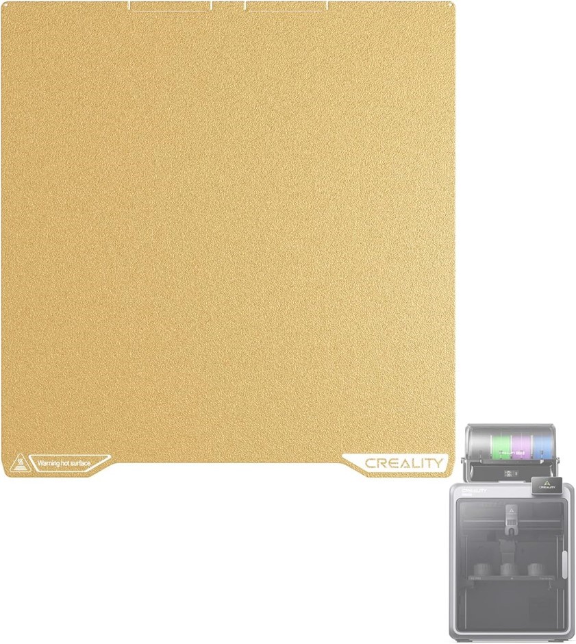 Creality K2 Pro PEI Double Sided Frosted Build Plate 310 x 325mm - High Str