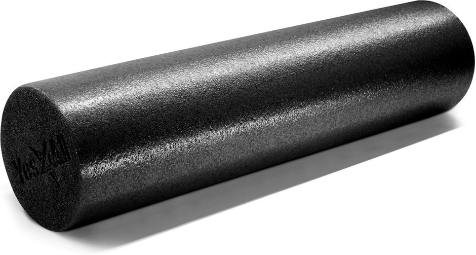YES4ALL Medium Firm Round PE Foam Roller for Pilates, Yoga, Stretching, Bal