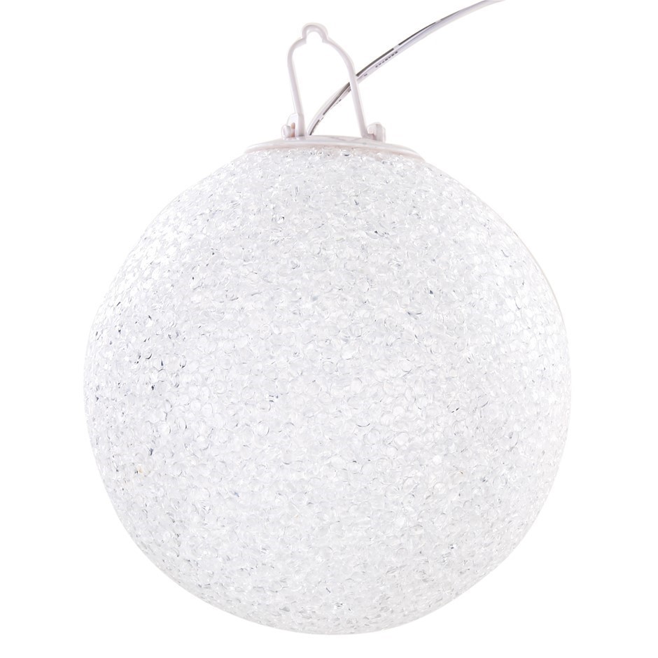 3X Pack of 3 x Battery Operated LED Baubles 15cm Dia w/ 8 x Colour Changing