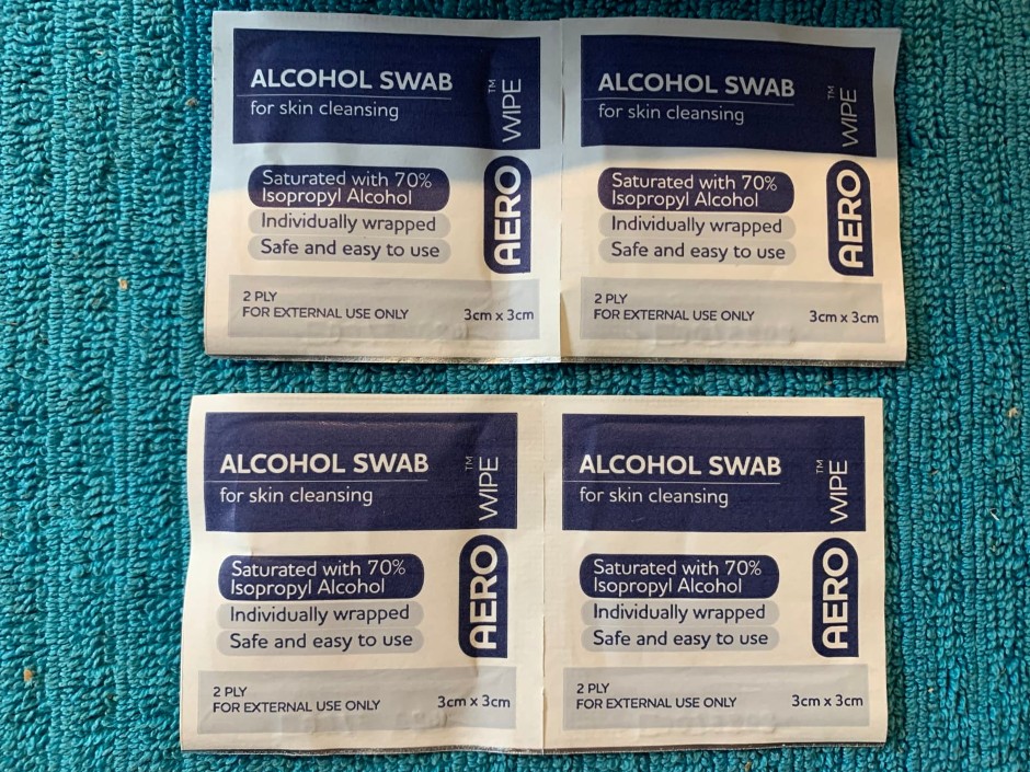 10 x Boxes of Alcohol Swabs (Unused)