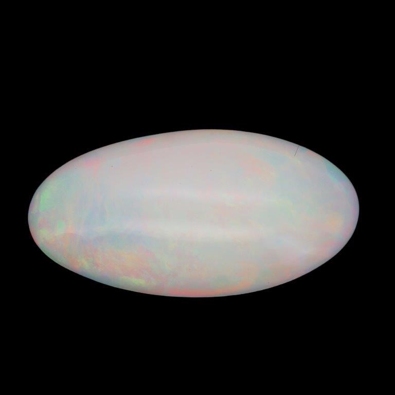 11.73 Carats White Color-Play Opal