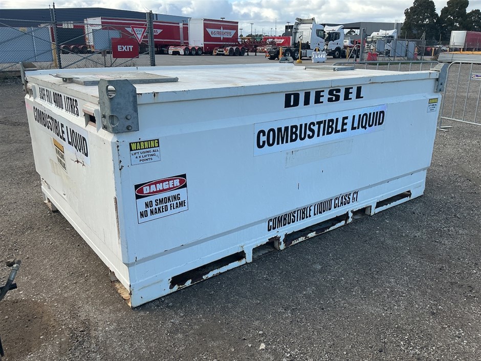 4000 lt Diesel Full Tank