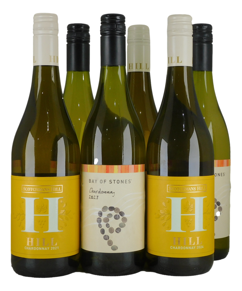 Mixed Chardonnay Pack (6x 750mL).