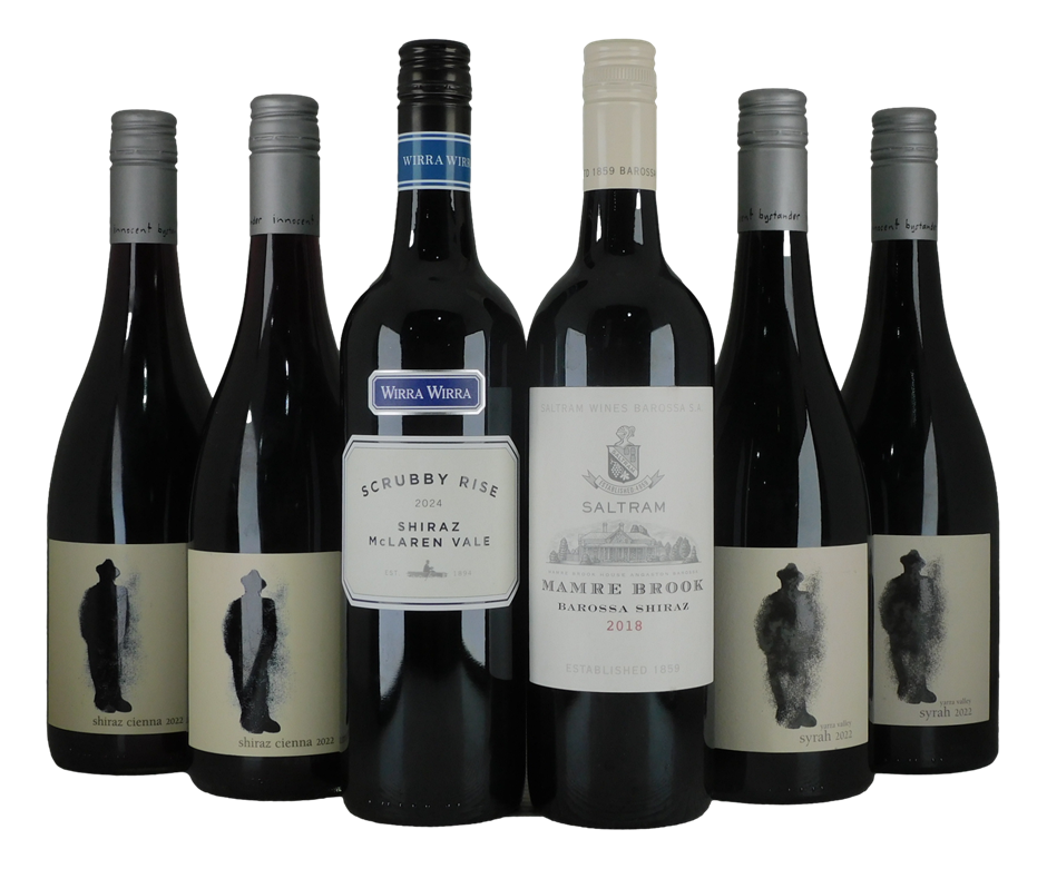 Mixed Shiraz Pack (6x 750mL).
