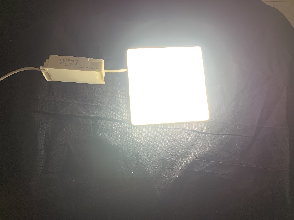 14 x LED Square Downlights, 15W (Unused)