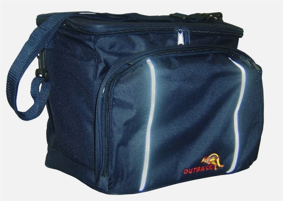 2x Cooler Bag Insulated with Front Pocket Top Quality Picnic Camping Beach
