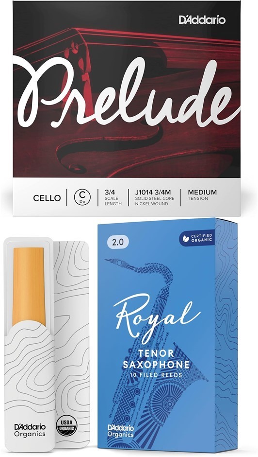 D'ADDARIO Instrument Accessories: Prelude Cello C String 3/4 Scale Medium T