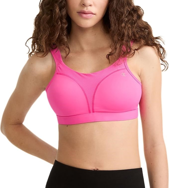 CHAMPION Women's Spot Comfort Full Support Sports Bra, Size 42D, 1602. Buy