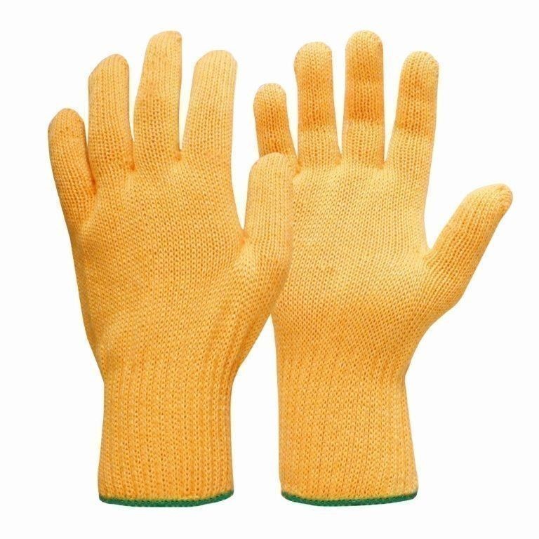 60 x Pairs Knitted Industrial Gloves, Size L, Polyester/Acrylic.