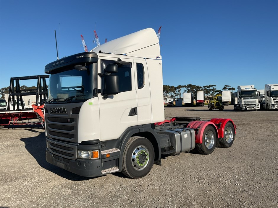 <p>2017 Scania G440 6 x 4 Prime Mover Truck</p>