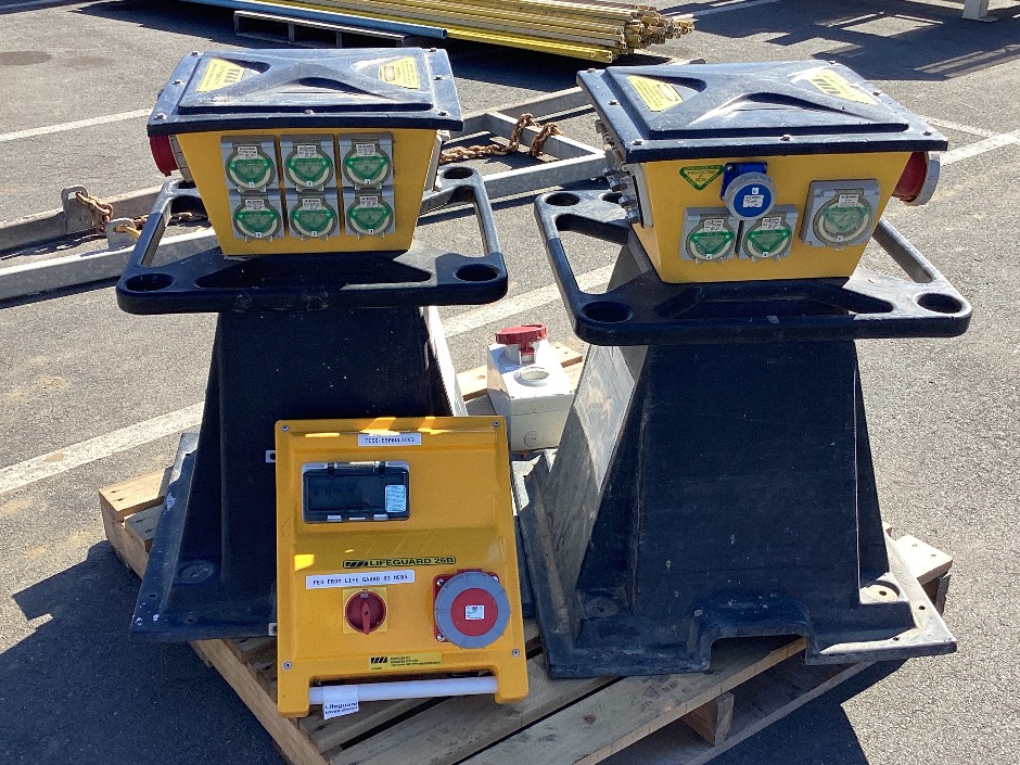 Industrial Electrical Distribution Equipment x 4