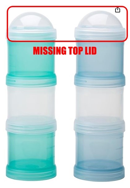 Smash Leak Proof Snack Tubes, Mint Reusable, BPA-Free, Stackable & Travel-F