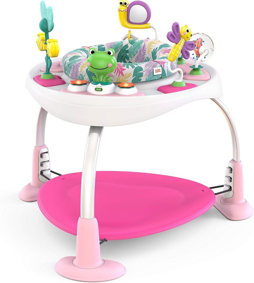 Bright Starts, Bounce Bounce Baby 2-in-1 Activity Center Jumper and Table -