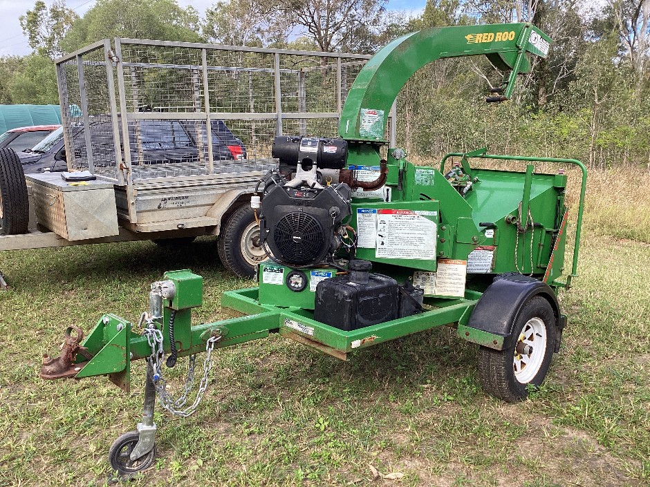2014 Red Roo CH752 Chipper Trailer