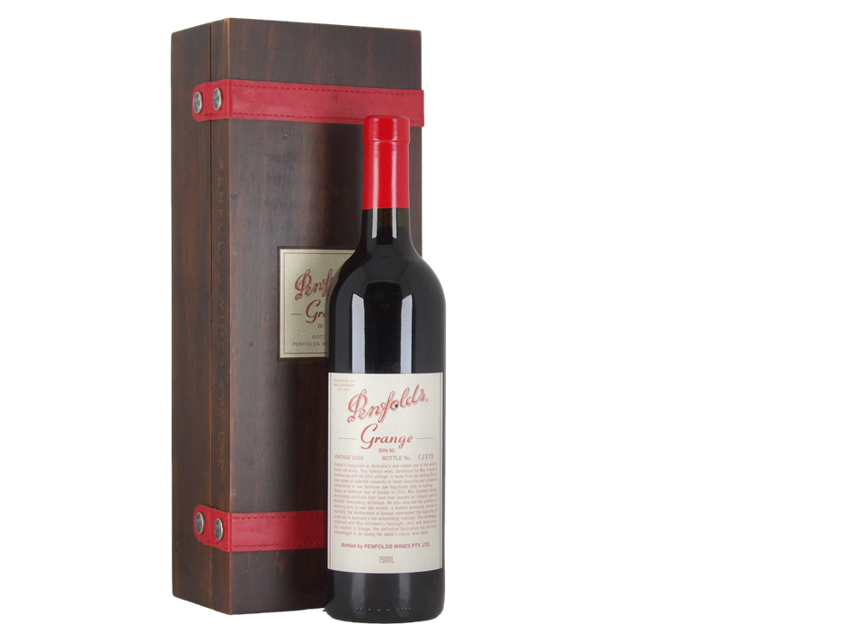Penfolds Bin 95 Grange 2009 Bottle No.CJ379 (1x 750mL), SA. Cork