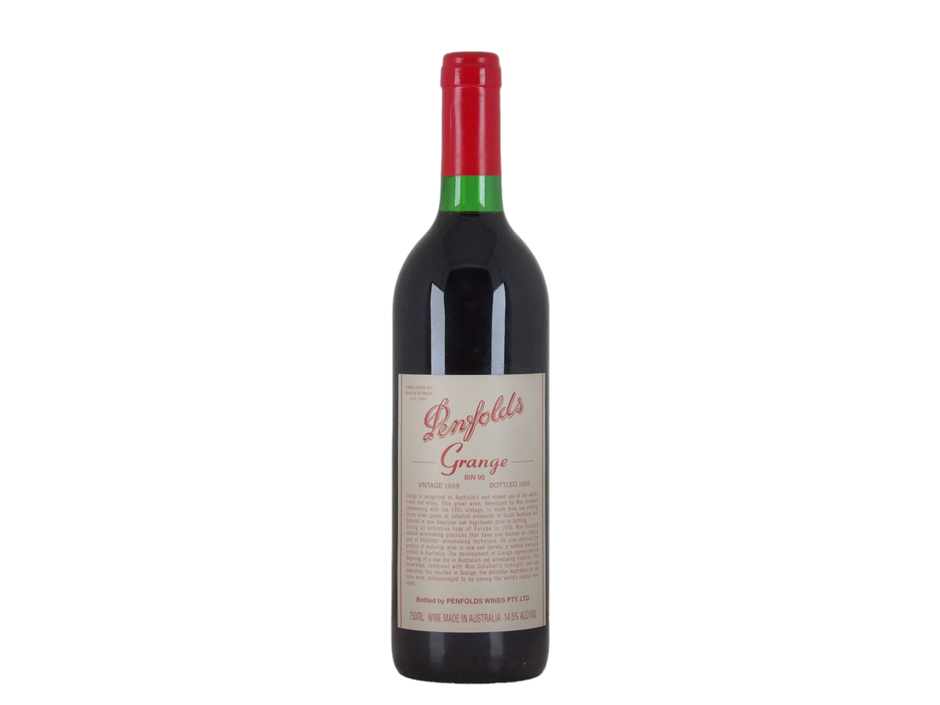 Penfolds Bin 95 Grange 1998 (1x 750mL) SA.