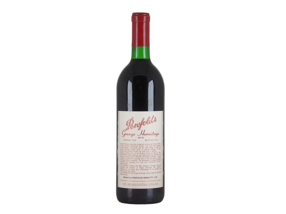 Penfolds Bin 95 Grange Hermitage 1988 (1x 750mL) SA.