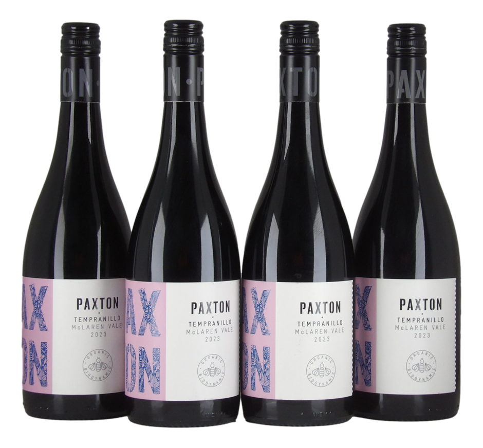 Paxton Tempranillo 2023 (4x 750mL), McLaren Vale.