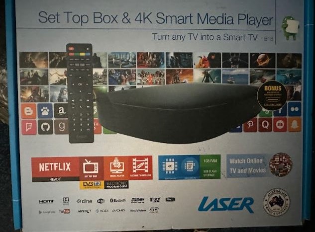 CLOSING DOWN SALE: Quantity of 10 Set top box and media player