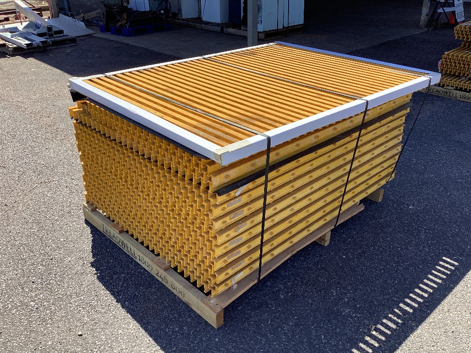Treadwell FRP Pultruded GridEX® T TYPE GRATING (Various sizes)