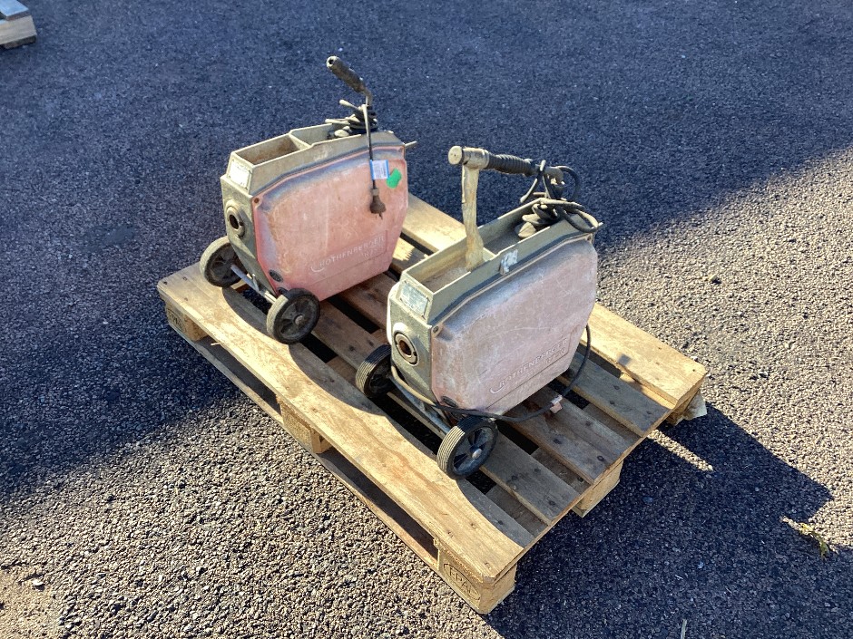 Rothenberger R750 Drain Cleaning Machine x2
