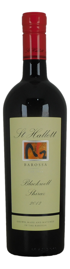 St Hallett Blackwell Shiraz 2012 (1x 750mL), Barossa.